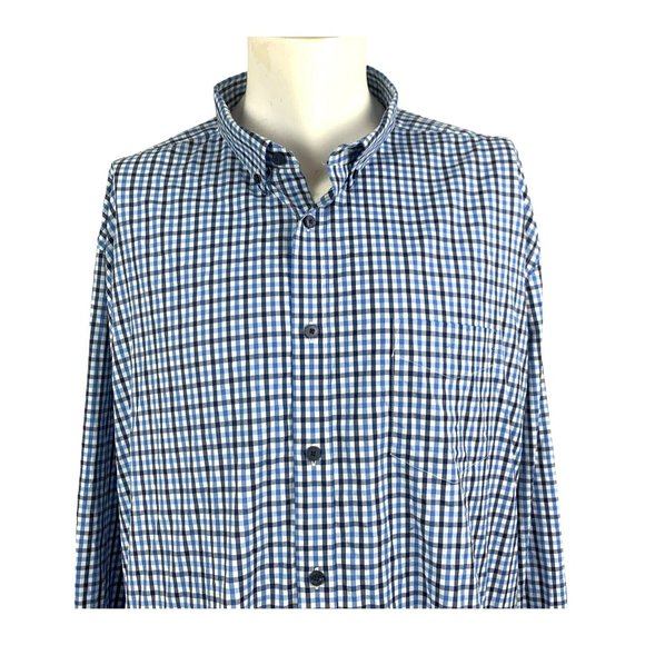 UNTUCKIT Simmons Check Button Down Long Sleeve Shirt - Picture 3 of 6